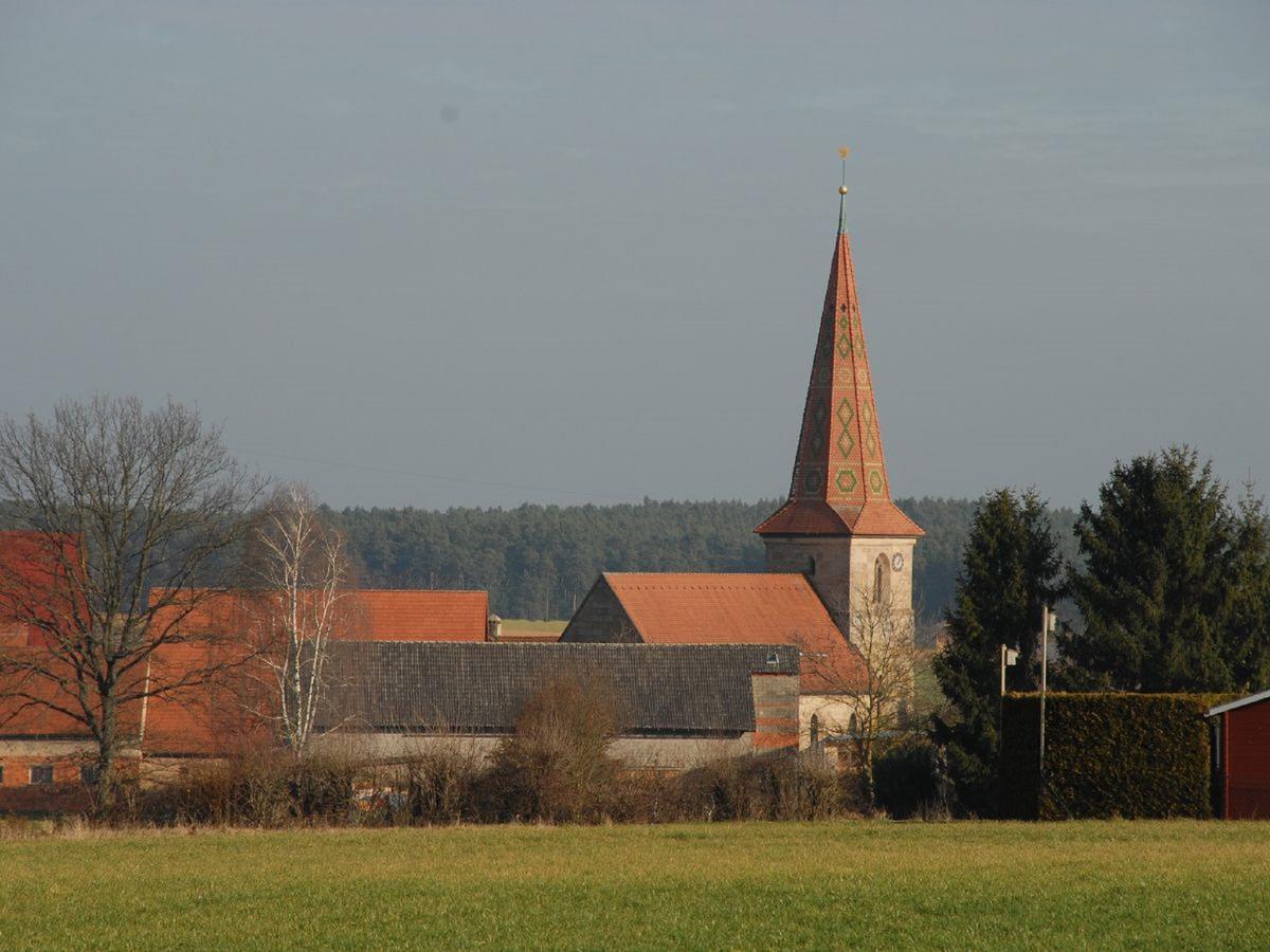 Ferienwohnung Passivhaus "Schoene Aussicht" Georgensgmund Esterno foto